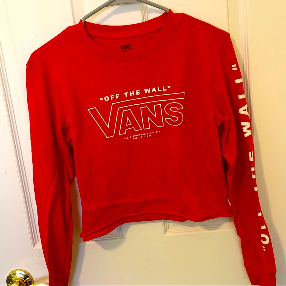 Vans off the wall long sleeve graphic